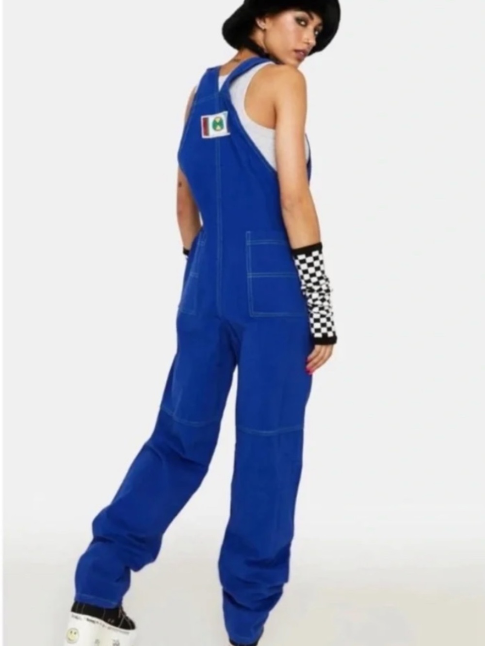 NWT Cross Colours Classic Brushed Twill Overalls SMALL